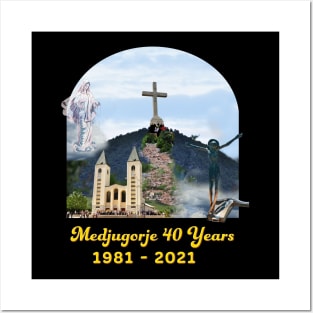 Medjugorje 40 years Posters and Art